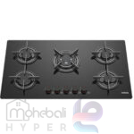 اجاق گاز پنج شعله شیشه ای روبینا مدل G903E